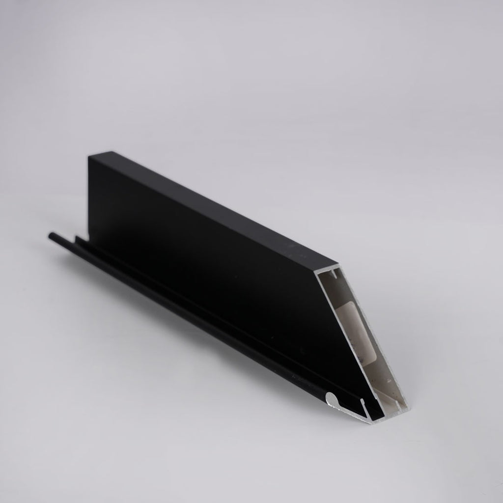 Aluminum Profile Glass Door With Hand