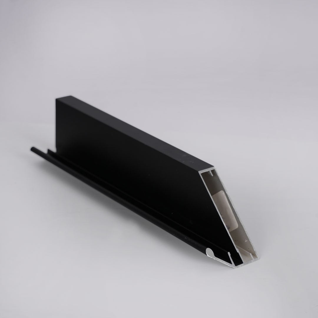 Aluminum Profile Glass Door With Hand