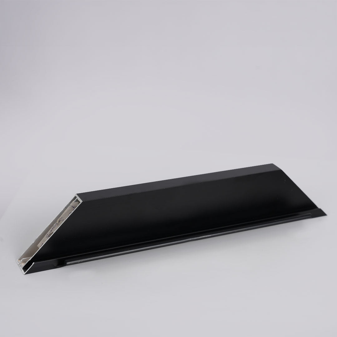 Aluminum Profile Glass Door With Middle Hand