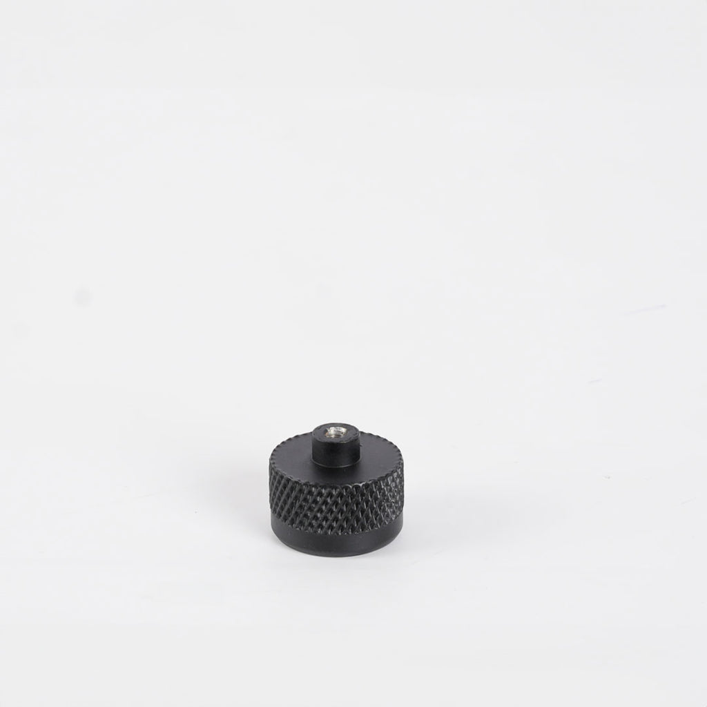 Matt Black Knurled Knob