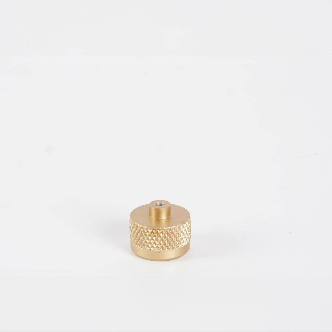 Gold Knurled Knob