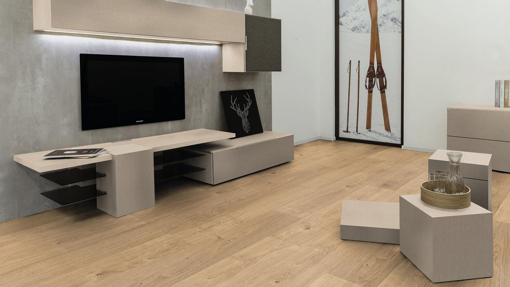 Double Side Textile Lino Crema